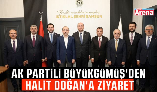Ak Partili Büyükgümüş'den Halit Doğan'a ziyaret