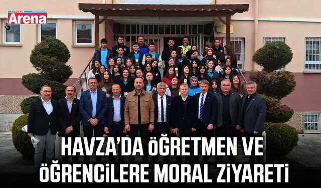 Samsun'da STK temsilcilerinden öğretmen ve öğrencilere ziyaret