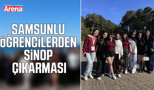 Samsunlu öğrencilerden Sinop çıkarması