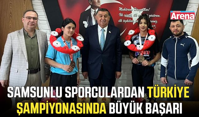 Samsunlu sporculardan büyük başarı!