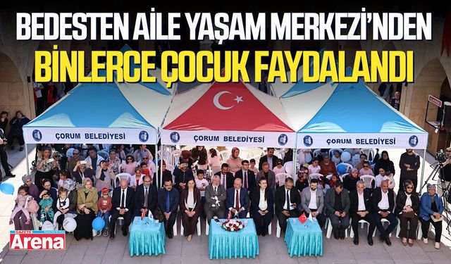 Bedesten Aile Yaşam Merkezi’nden binlerce çocuk faydalandı