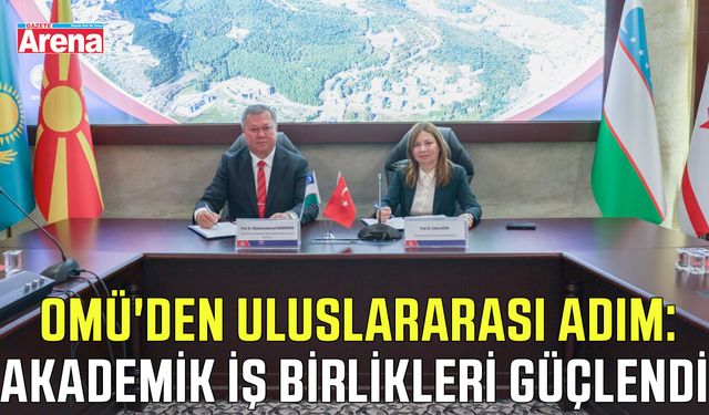 OMÜ'den uluslararası adım