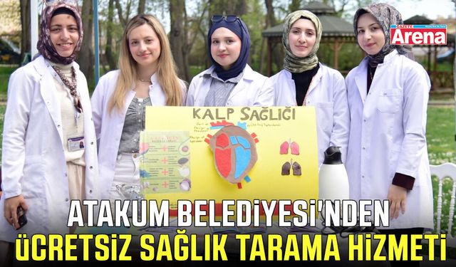 Atakum Belediyesi'nden ücretsiz sağlık tarama hizmeti