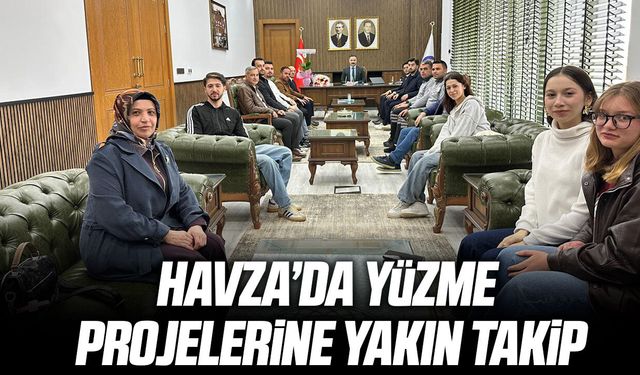 Havza'da yüzme seferberliği
