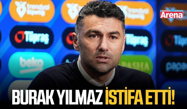 Gaziantep FK teknik direktörü Burak Yılmaz istifa etti