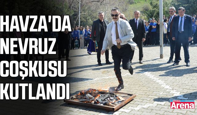 Havza'da nevruz coşkusu kutlandı