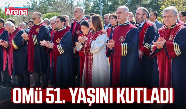 OMÜ 51. yaşını kutladı