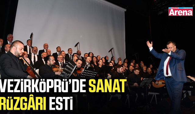 Vezirköprü’de sanat rüzgârı esti