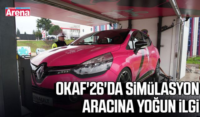 OKAF'26'da simülasyon aracına yoğun ilgi