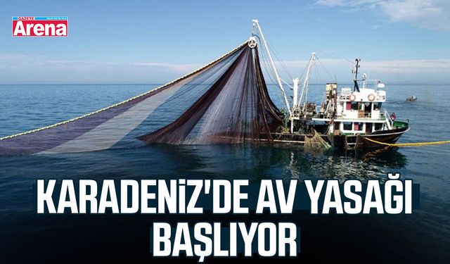 Karadeniz'de av yasağı başlıyor