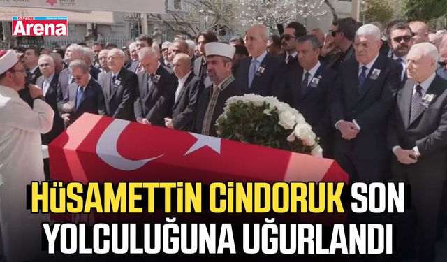 Hüsamettin Cindoruk son yolculuğuna uğurlandı