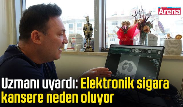 Uzmanı uyardı: Elektronik sigara kansere neden oluyor