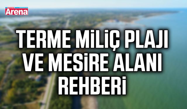 Terme Miliç plajı ve mesire alanı rehberi