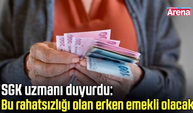 Bu rahatsızlığı olanlar dikkat! Dikkat erken emekli olacaksınız