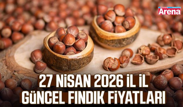 27 Nisan 2026 il il güncel fındık fiyatları