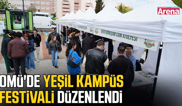 OMÜ'de Yeşil Kampüs Festivali düzenlendi