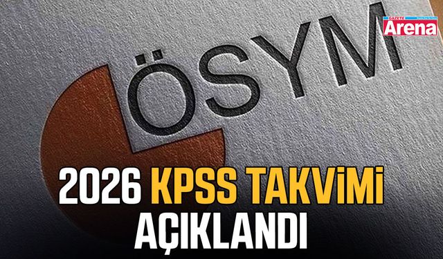 2026 KPSS takvimi açıklandı