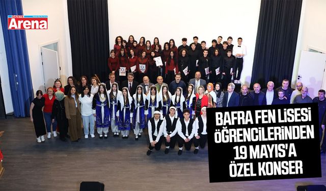 Bafra Fen Lisesi öğrencilerinden 19 Mayıs'a özel konser