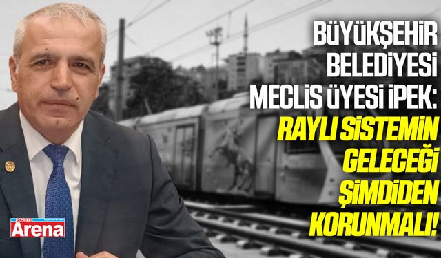 Samsun'da raylı sistem için dikkat çeken vizyon!