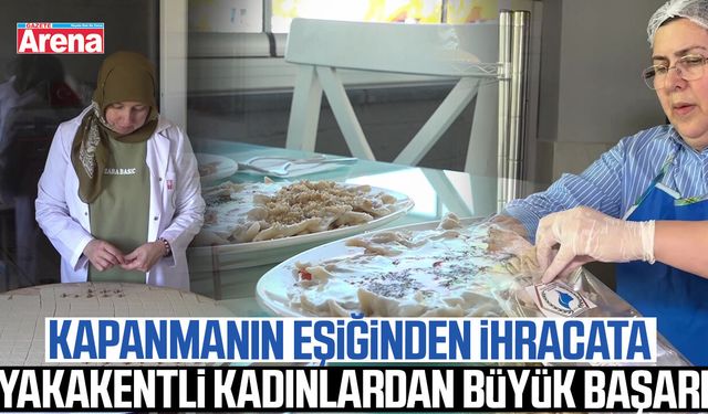 Samsun'da kapanmanın eşiğinden ihracata gide yol