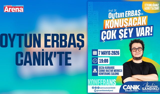 Oytun Erbaş Canik'te