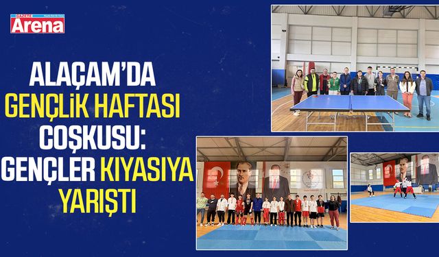 Alaçam’da Gençlik Haftası coşkusu