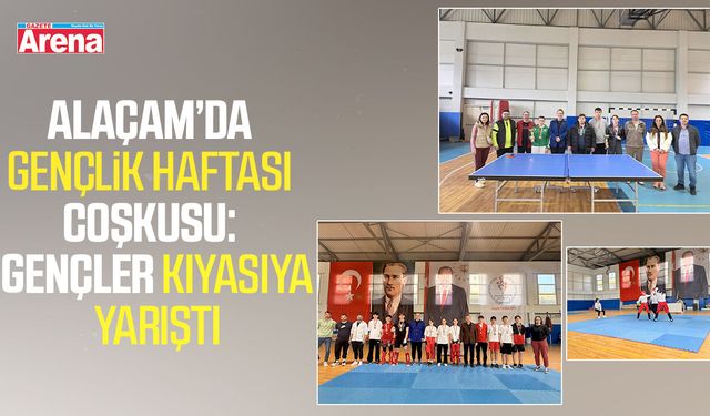 Alaçam’da Gençlik Haftası coşkusu