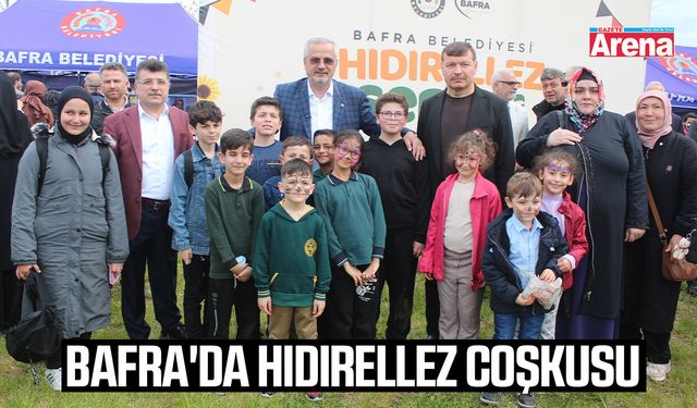 Bafra'da Hıdırellez coşkusu