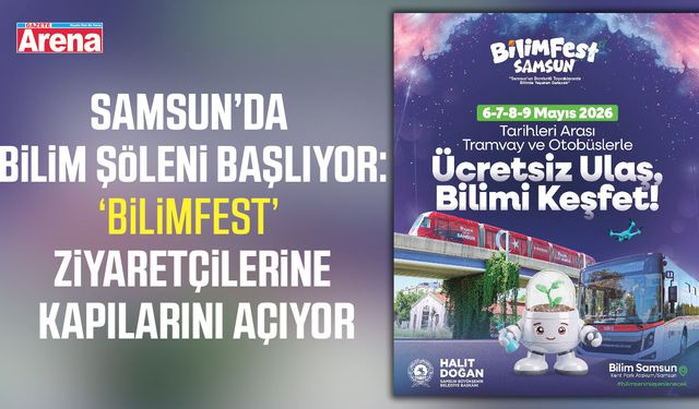 BİLİMFEST ziyaretçilerine kapılarını açıyor