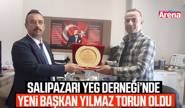 Salıpazarı YEG Derneği’nde yeni Başkan Yılmaz Torun oldu