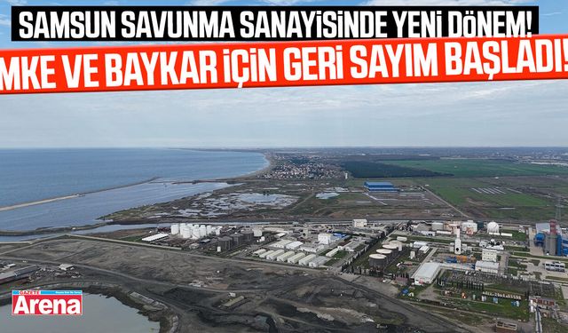 Samsun savunma sanayisinde yeni dönem!