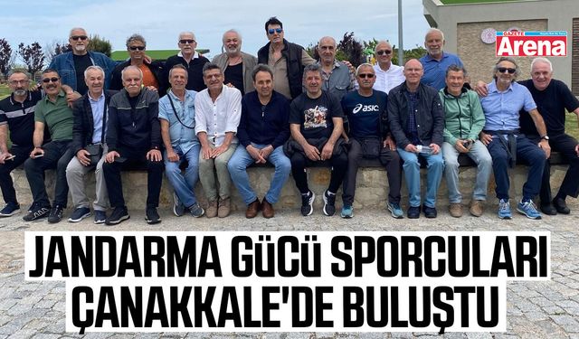 Jandarma Gücü sporcuları Çanakkale'de buluştu