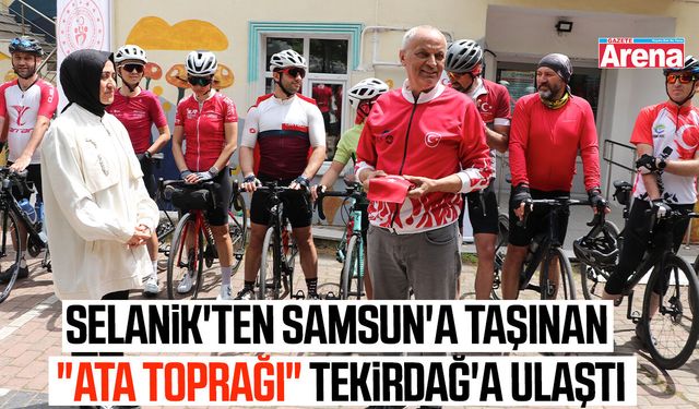 Selanik'ten Samsun'a taşınan "Ata toprağı" Tekirdağ'a ulaştı