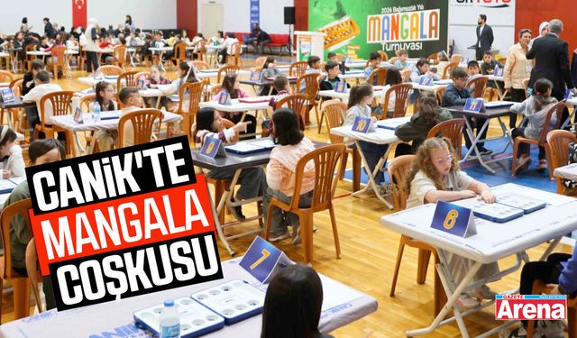 Canik'te mangala coşkusu