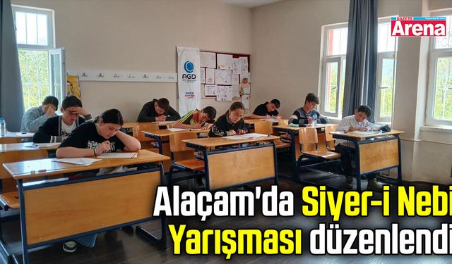 Alaçam'da Siyer-i Nebi Yarışması düzenlendi