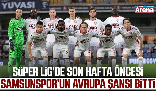 Samsunspor’un Avrupa umudu seneye kaldı!