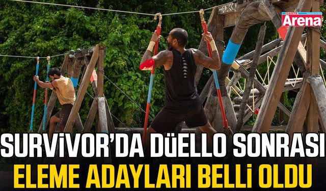 Survivor’da düello sonrası eleme adayları belli oldu