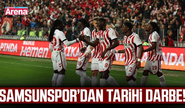 Samsunspor’dan tarihi darbe!