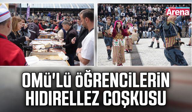 OMÜ'lü öğrencilerin Hıdırellez coşkusu