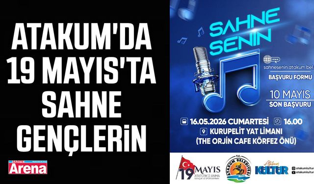 Atakum'da 19 Mayıs'ta sahne gençlerin