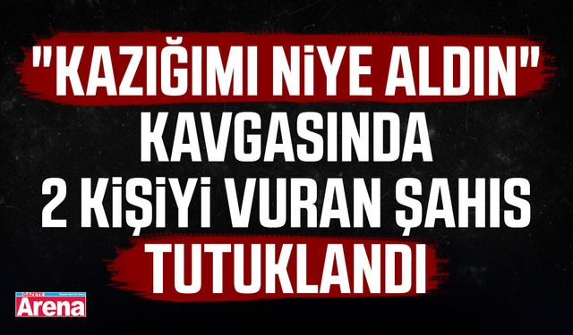 Samsun'da 'kazık' kavgasında 2 kişiyi vuran şahıs tutuklandı