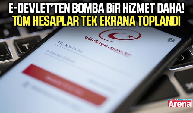 e-Devlet'ten vatandaşa yeni kolaylık