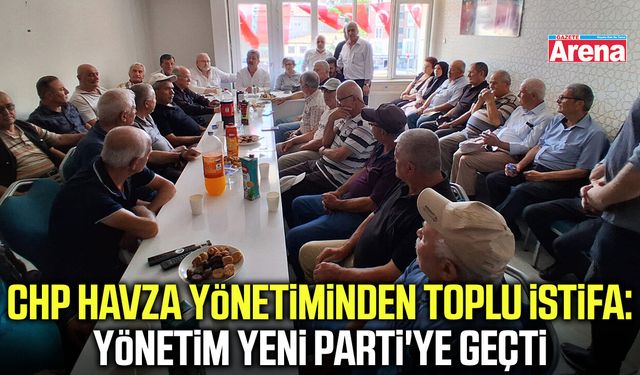 CHP Havza yönetiminden toplu istifa: Yönetim Yeni Parti'ye geçti