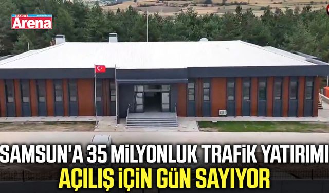 Samsun-Ankara karayoluna 35 milyonluk trafik yatırımı