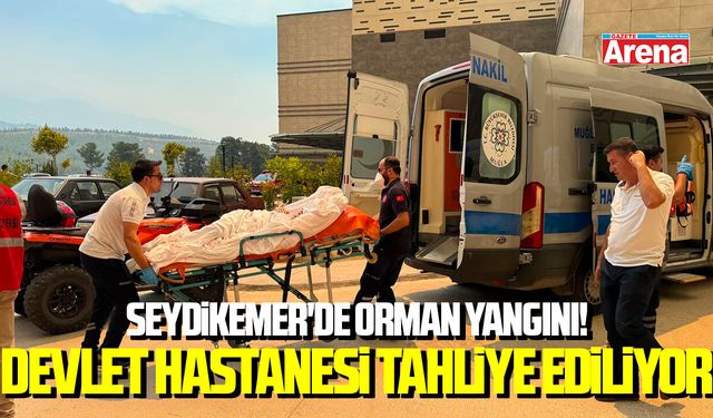 Muğla'da korkutan yangın: Hastane tahliye ediliyor!
