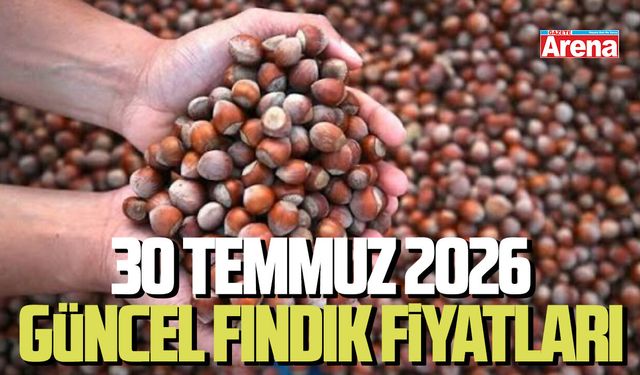 30 Temmuz 2026 güncel fındık fiyatları