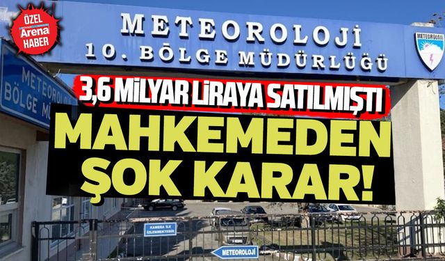 Samsun'da meteoroloji ile protokole mahkemeden şok karar!