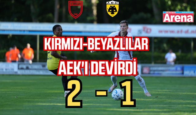 Samsunspor'dan AEK'e soğuk duş!