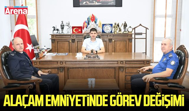 Alaçam'da Emniyet Müdürlüğü görevini Ahmet Gün devralıyor