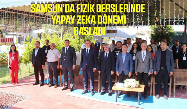Samsun’da fizik derslerinde yapay zekâ dönemi başladı!